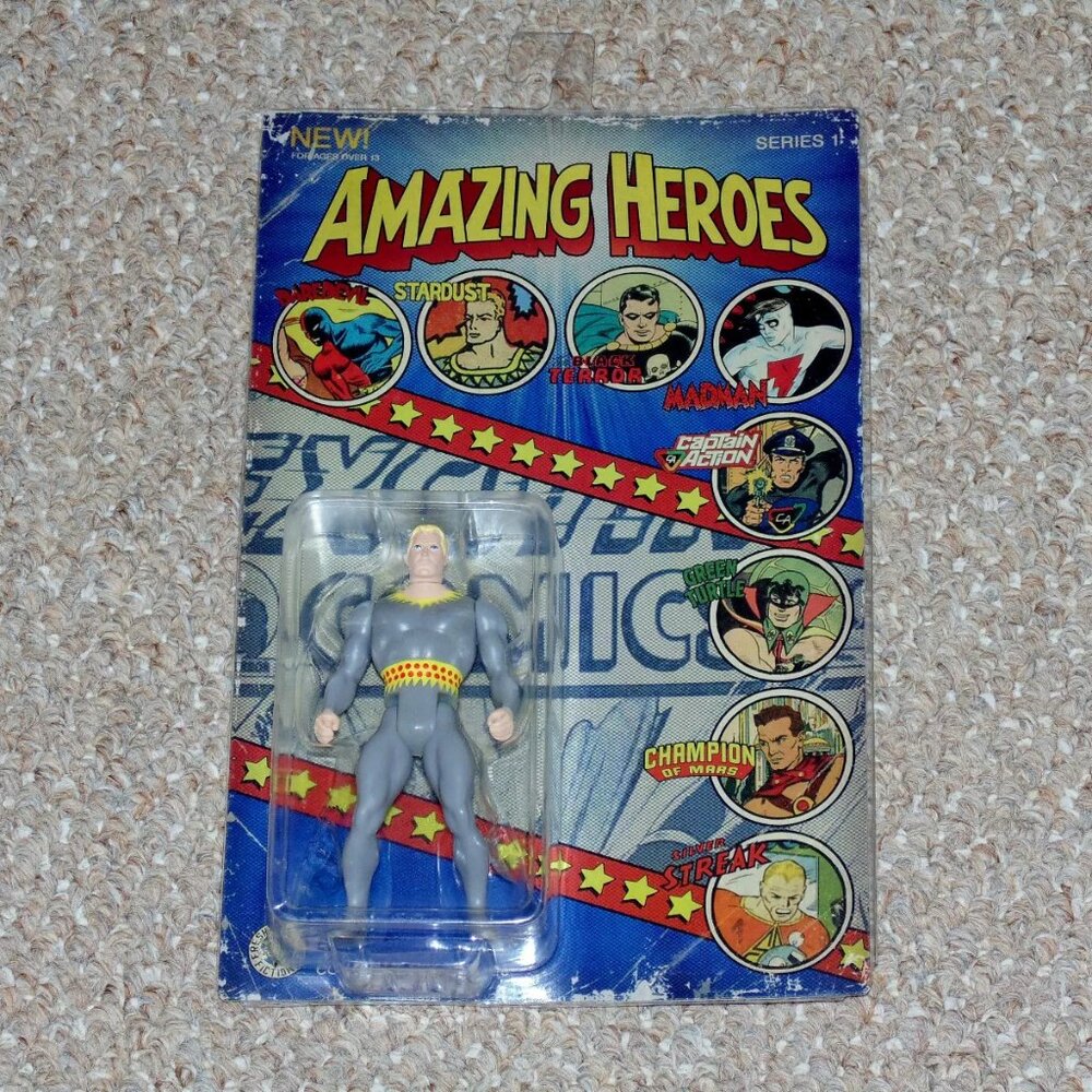 2015 Fresh Monkey Fiction Amazing Heroes Stardust Super Wizard Figure MOC New